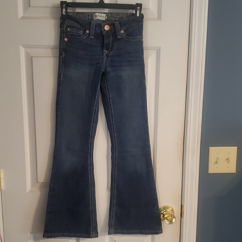 Ariat Kids Blue Flare Jeans